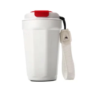 Taza de café de viaje de acero inoxidable con aislamiento