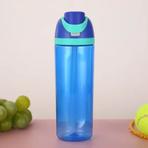 Wonisi 750ml despejan las botellas de agua plásticas del deporte de Tritan con la paja
