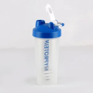 Wonisi 600ml BPA Free Plastic Protein Drink Mixer shaker Bottle